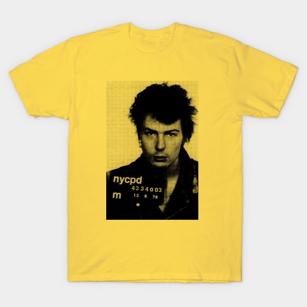 Sid Vicious- Busted T-Shirt by ölümprints